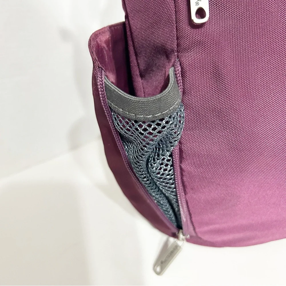 Travelon Anti-Theft Classic Crossbody Shoulder Bucket Bag Adjustable Strap 💜